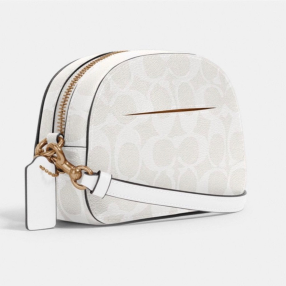 MINI SERENA CROSSBODY SIGNATURE CANVAS & LEATHER - Picture 2 of 5